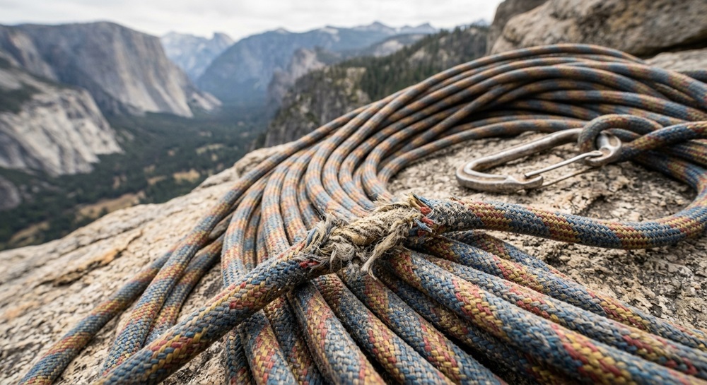 used climbing rope