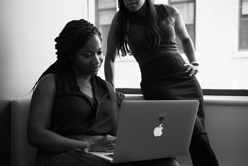 American black female web designers